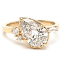 Product image of Sydney Pear Shape Diamond Engagement Ring
