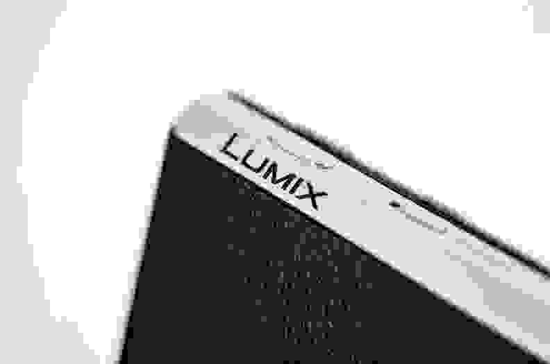 Lumix logo on the upper left.