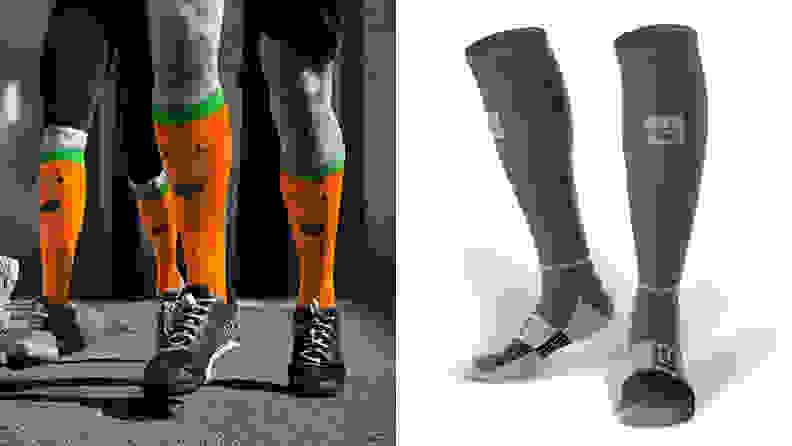 Compression socks from Gone For a Run and MudGear