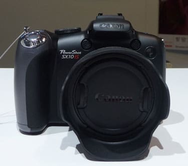 Canon PowerShot SX1 IS Digital Camera - Black (10MP, 20x Optical Zoom) 2.8  inch LCD