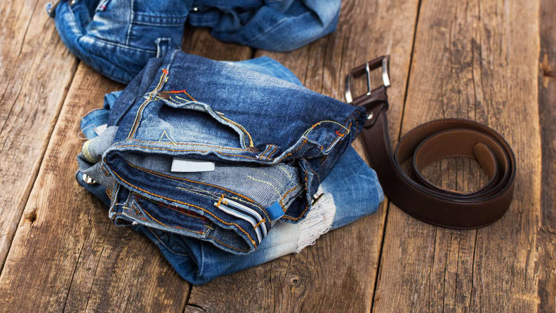 wash jeans in washing machine