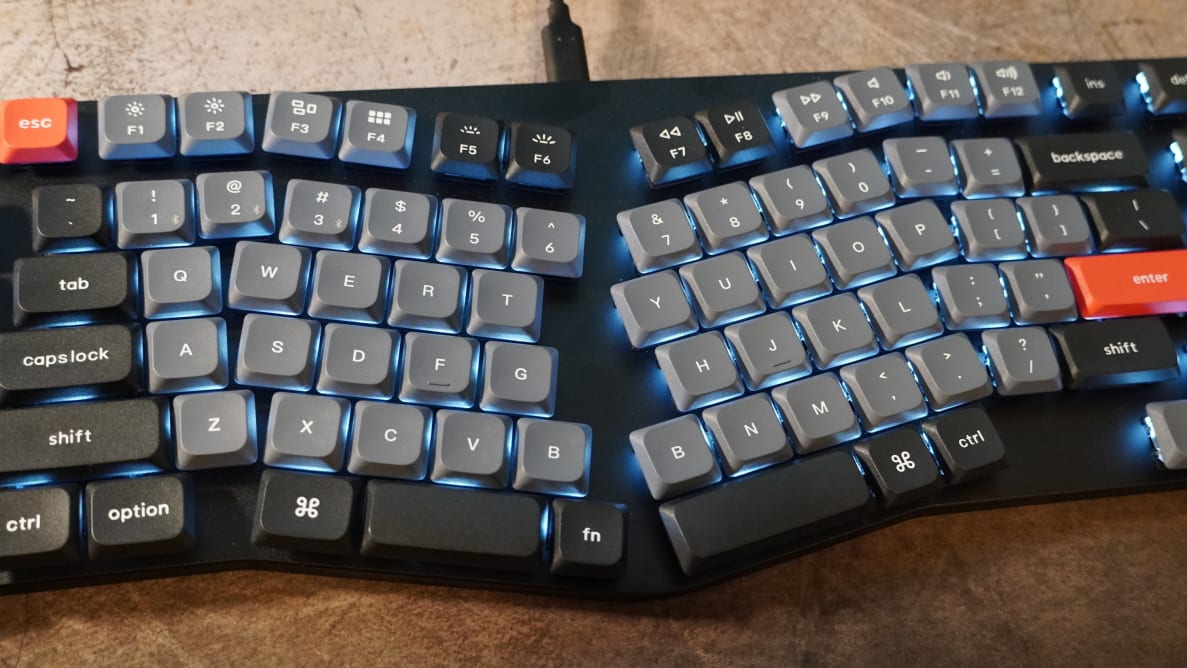 Keychron K15 Pro keyboard.