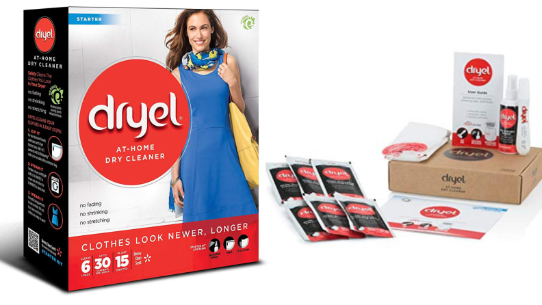 Dryel at Home Dry Cleaner Starter Kit with 6 Cleaning Cloths 