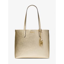 Product image of Michael Michael Kors Eliza Extra-Large Metallic Pebbled Leather Reversible Tote Bag