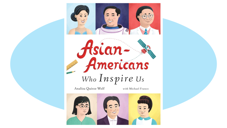 The cover art of "Asian Americans Who Inspire Us."