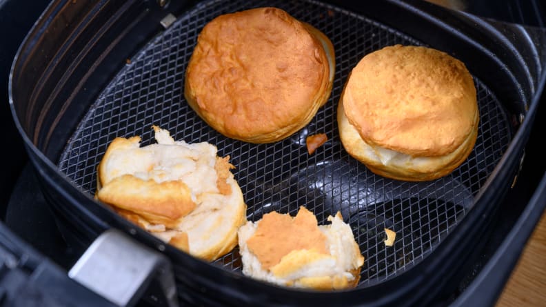 Dirty air fryer