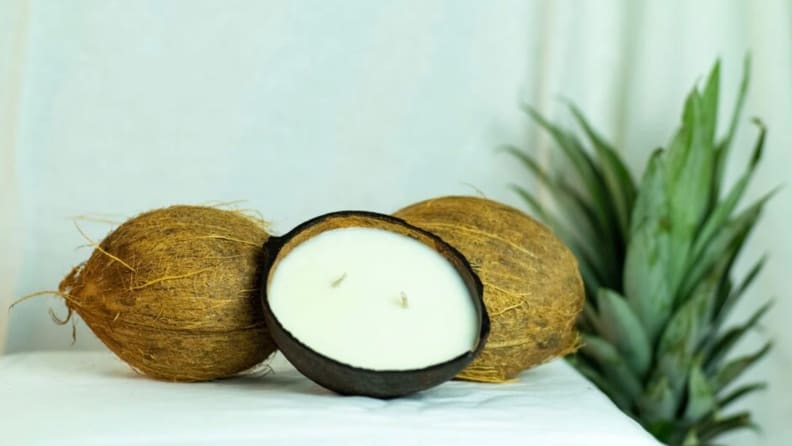 A candle from Isle of Wax, one of the best places to buy candles online.