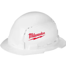 Product image of Bolt White Type 1 Class C Full Brim Vented Hard Hat