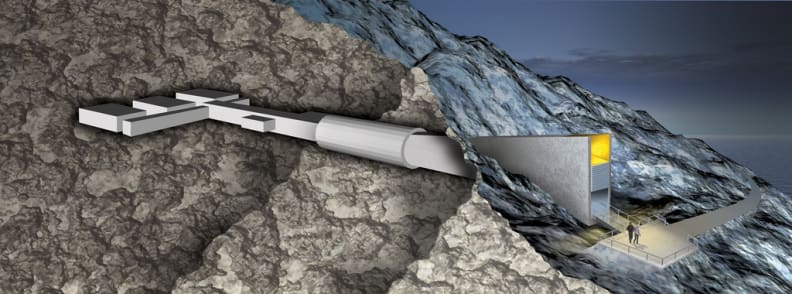 Illustration of the Svalbard Vault