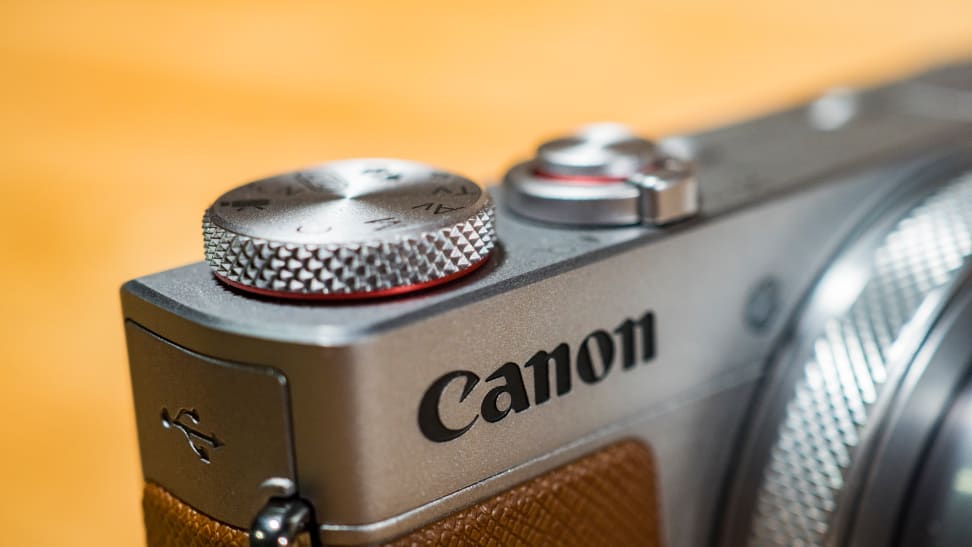 Canon G9 X Mark II Controls