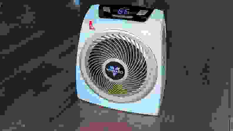 Vornado thermostat controlled fan heater