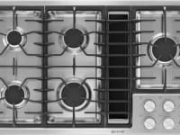 A Jenn-Air downdraft range