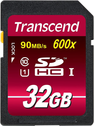 Product Image - Transcend 32GB (90 MB/s)