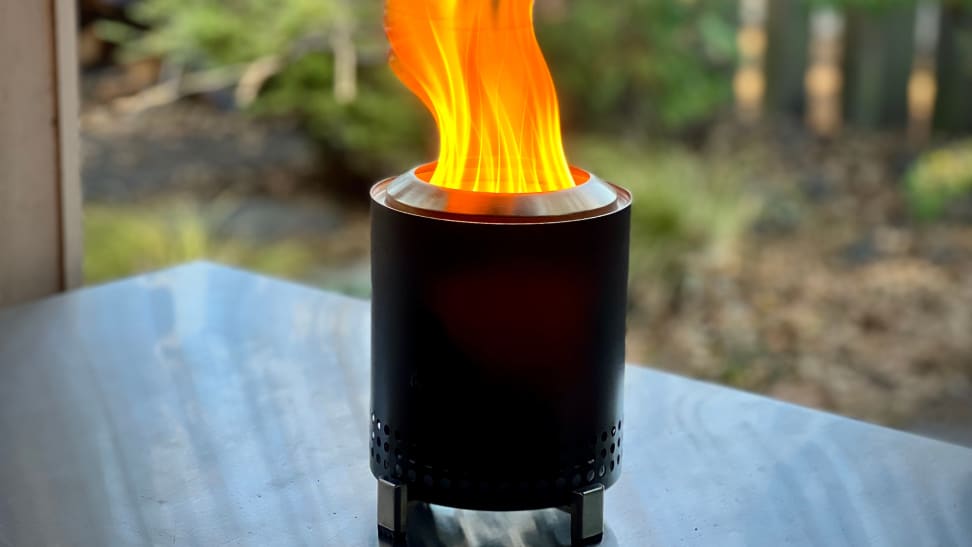 solo stove on tabletop