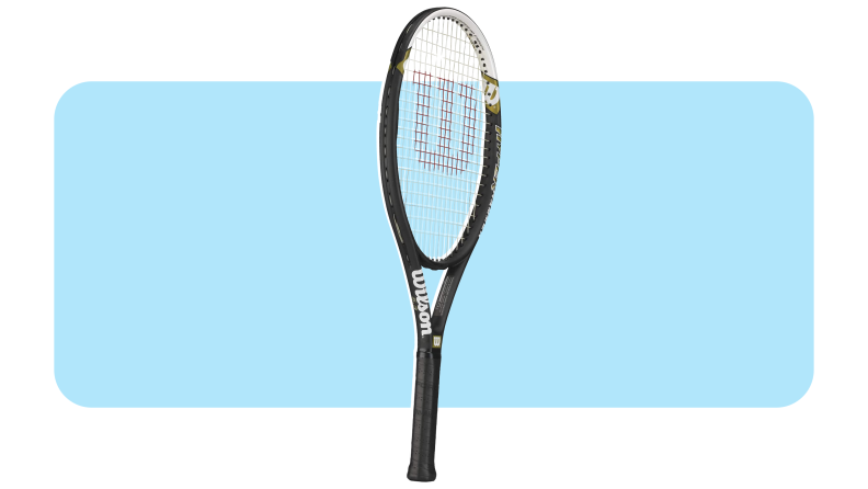 Product shot of the Wilson Adult Recreational Tennis Racket.