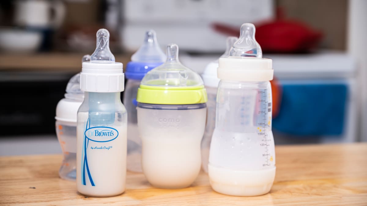 Generic Bottle Handles for Wide Neck Feeding Baby BottlesSN 