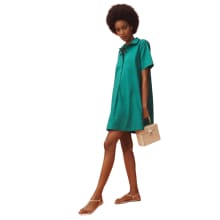 Product image of The Pollie Short-Sleeve Swing Tunic Mini Dress