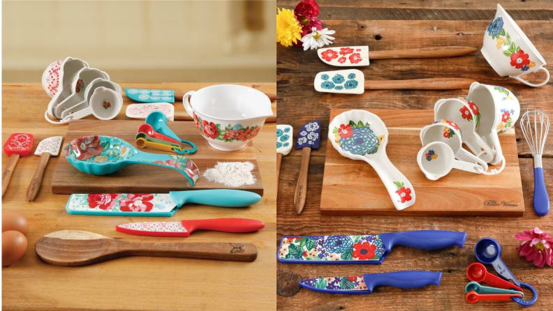 The Pioneer Woman Keepsake Floral 20-Piece Blue Bake & Prep Set