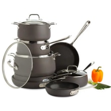 Product image of All-Clad HA1 Hard-Anodized Nonstick 13-Piece Set