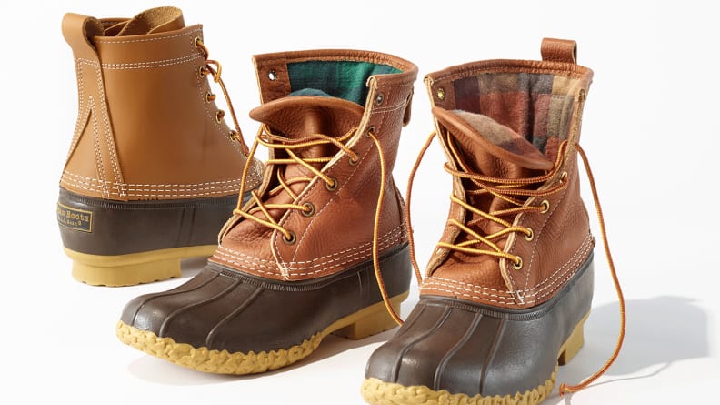 ll bean flannel boots