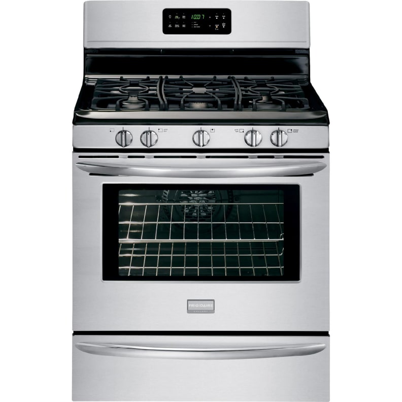 The Frigidaire FGGF3032MF freestanding gas range.