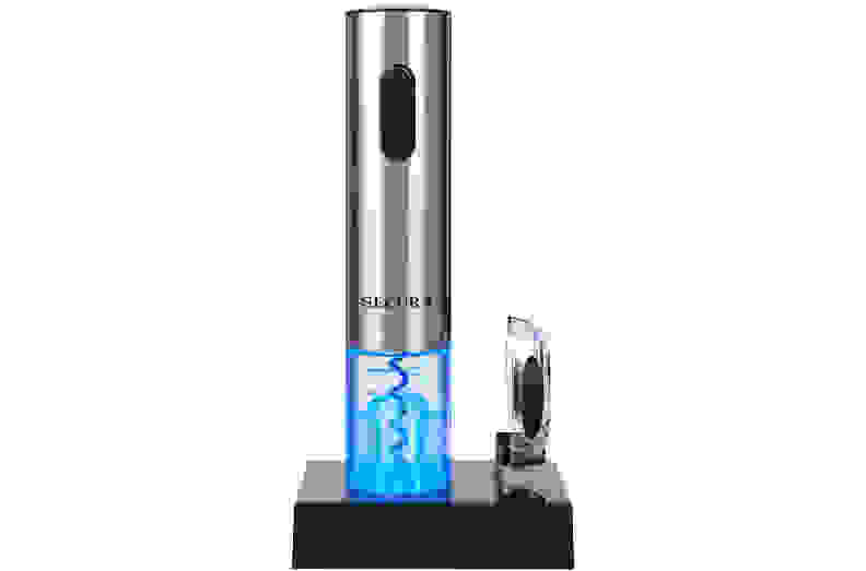 Secura Stainless Steel Electric Wine Opener with Foil Cutter