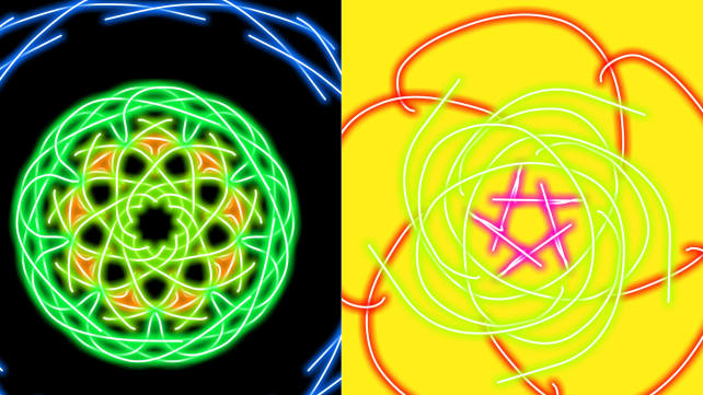 Kaleidoscope Drawing Pad App