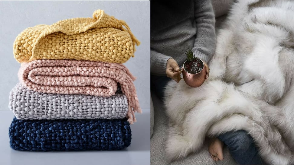 15 cozy blankets under $100 that will keep you warm this fall