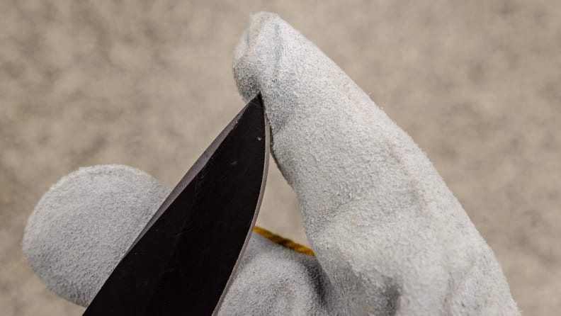 A good work glove should protect you from accidental contact with sharp objects.