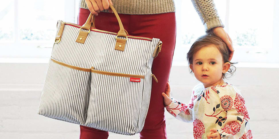 The Skip Hop Duo is one of the best middle-of-the-road diaper bags you can get.