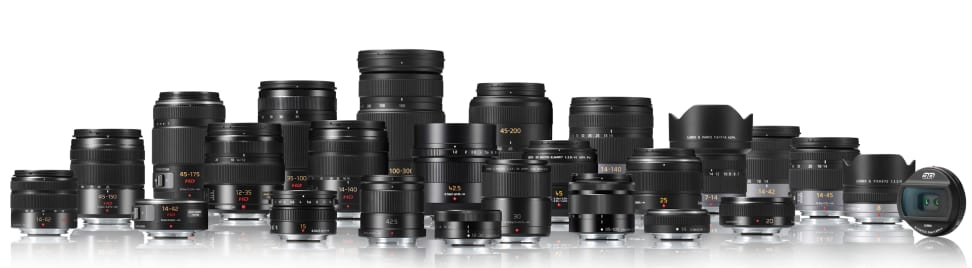 Panasonic Lens Family Portrait