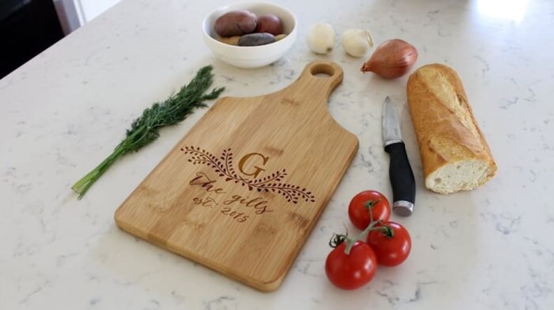 You can have this board customized with your recipient's name.