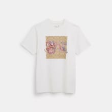 Product image of Coach New Year Signature T-shirt with Dragon
