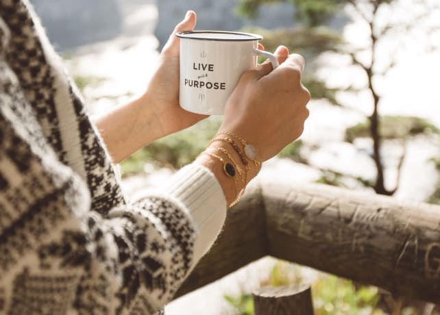 The Created Live With Purpose mug