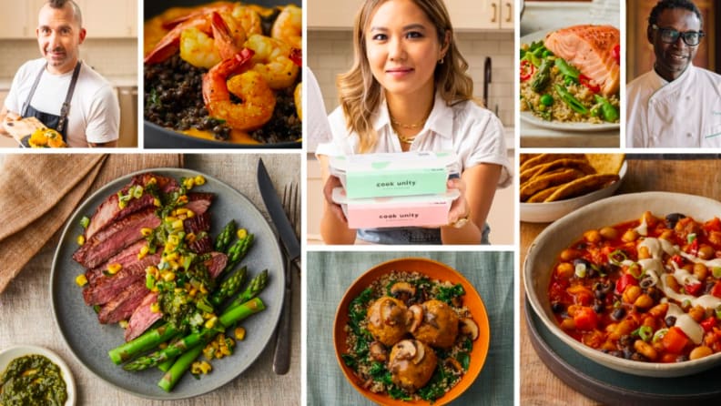 Cookunity boxes and chefs