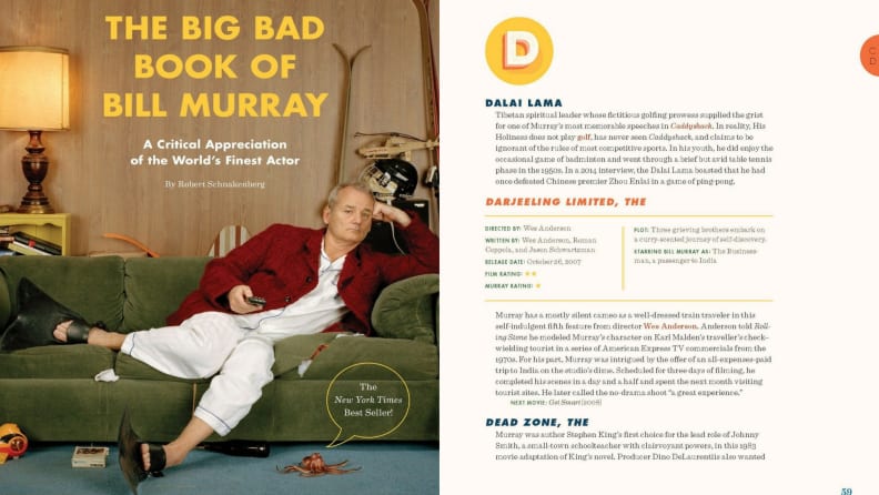 Bill Murray book available on Amazon