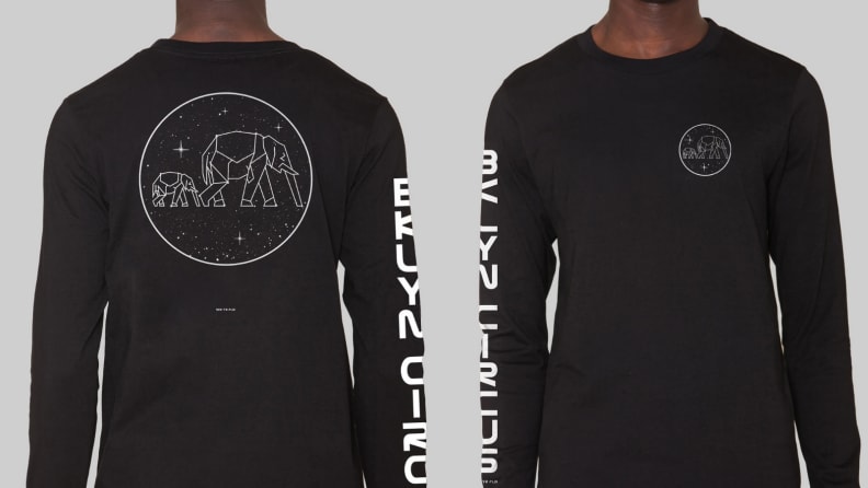 Elephant futurism tee