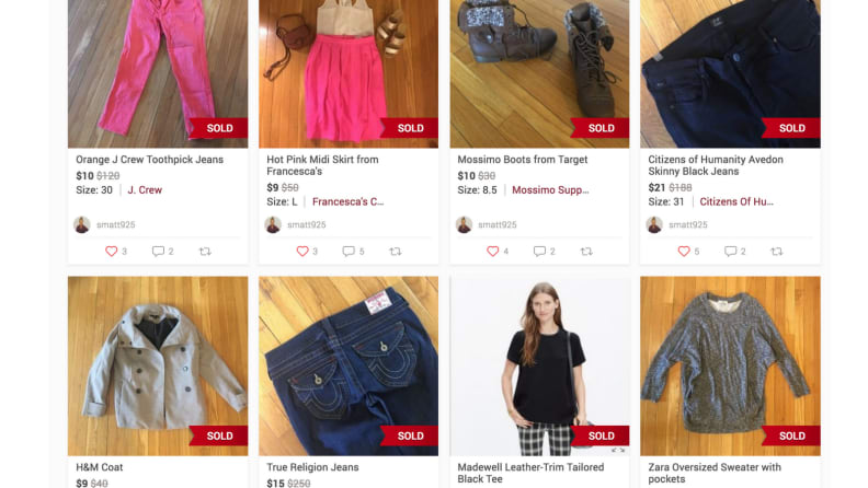 Poshmark and : The secret to finding your favorite clothing items.