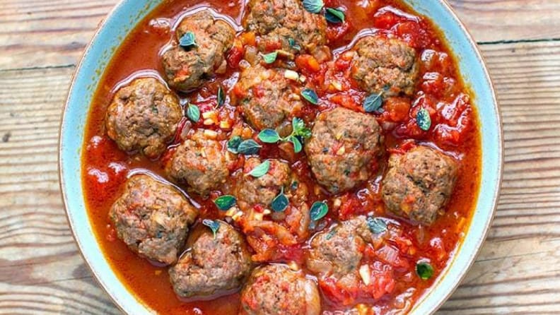 Instant Pot Italian Tomato Meatballs Recipe