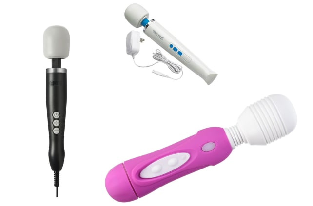 Doxy, Hitachi, and Vibratex Mystic wands