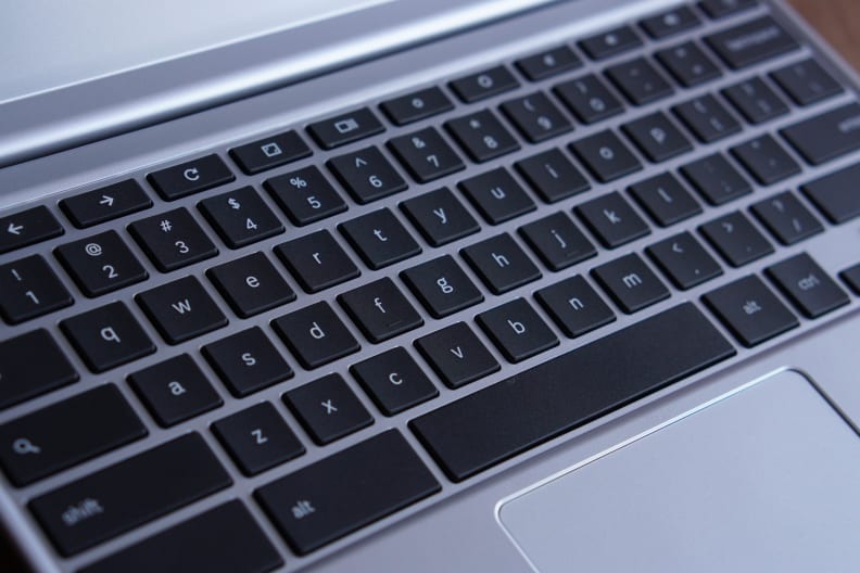 The keyboard doesn't have much of a tactile feedback but is still feels good to use.