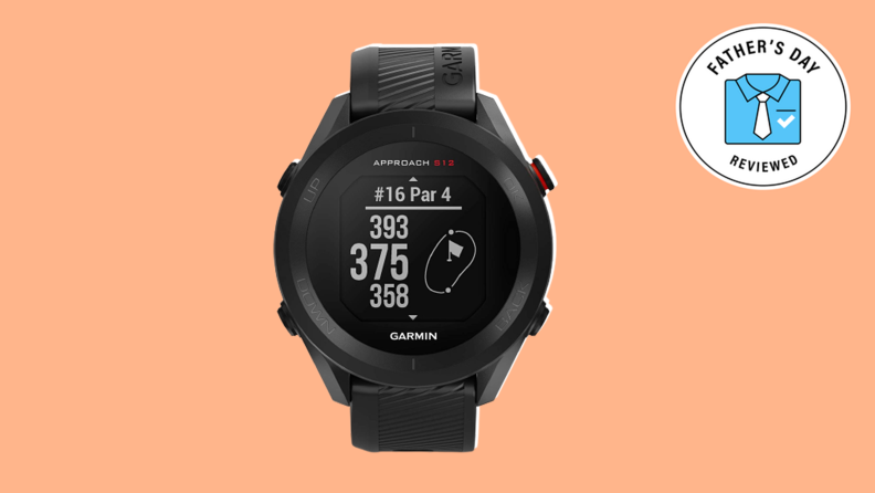 Best Father's Day gifts for dads who golf: Garmin Approach S12 golf watch