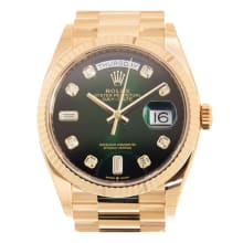 Product image of Rolex Day-Date Automatic Chronometer Diamond Green Dial Unisex Watch
