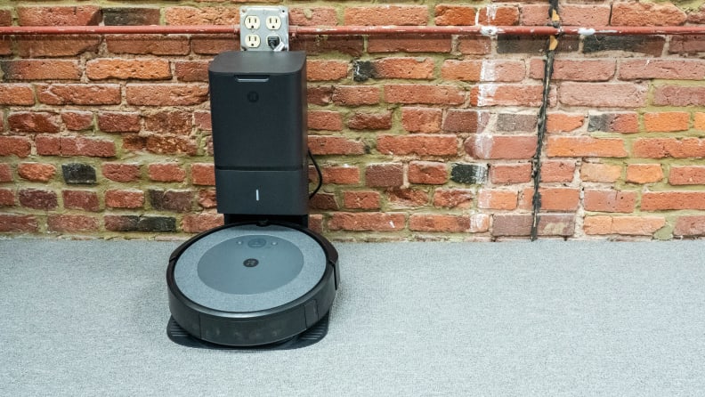 The iRobot i3+ in dock