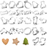 Product image of Taounoa 26-Piece Multi-Shaped Cookie Cutters