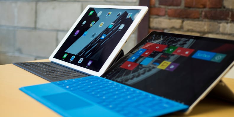 iPad Pro Smart Keyboard vs. Surface Pro
