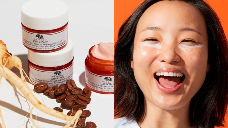 The Origins GinZing Refreshing Eye Cream.