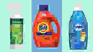 Carpet cleaner, detergent, and dish soap