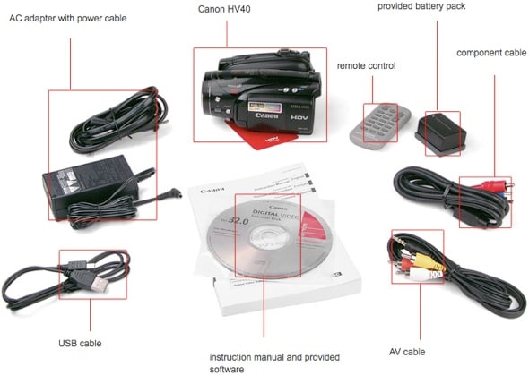 canon vixia hv40 camcorder review