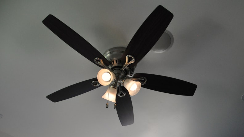 Hue bulbs in ceiling fan
